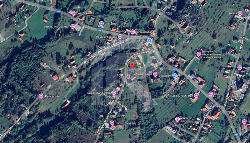 Teren investitie Bran - Predelut, la 2 km de Castelul Bran